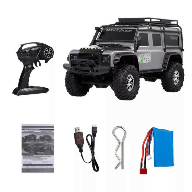 Радиоуправляемый краулер Huang Bo 4WD 1:10 RTR 2.4G - HB-ZP1002