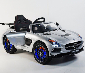 Электромобиль Mercedes-Benz SLS AMG Silver - SX128-S