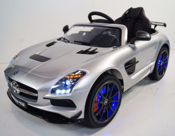 Электромобиль Mercedes-Benz SLS AMG Silver - SX128-S