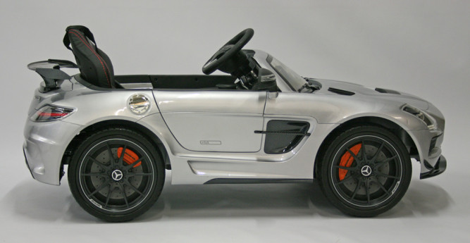 Электромобиль Mercedes-Benz SLS AMG Silver - SX128-S