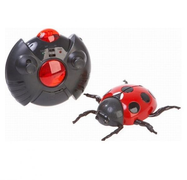 Божья коровка, ползающая по стенам (15 см, на пульте, USB-зарядка) - 866-2