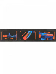 Автомат АК-47 на батарейках (свет, звук, вибрация) - 998-08