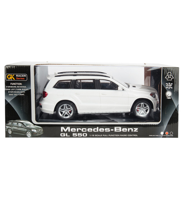 Радиоуправляемая машина Mercedes GL550 1:18 - 866-1820S-WHITE