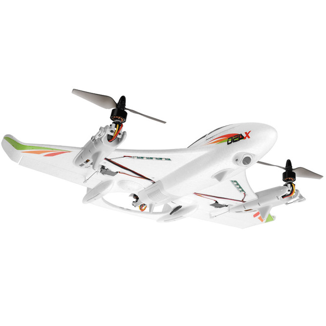 Радиоуправляемый самолет X450 VTOL 3D6G (вертикальный взлёт) 6CH EPO RTF 2.4G - XK-X450