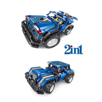 Радиоуправляемый конструктор QiHui &amp;quot;Джип&amp;quot; (443 детали) - QH8005