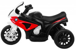 Детский электромотоцикл BMW S1000RR Red (трицикл, 6V) - JT5188-RED
