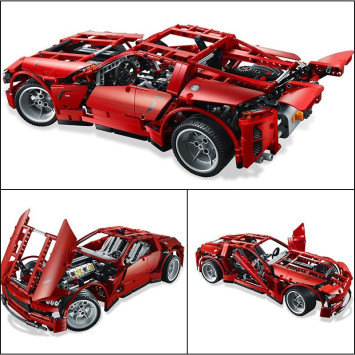 Конструктор XINGBAO 20028 Суперавтомобиль (Super car) - Technic 8070