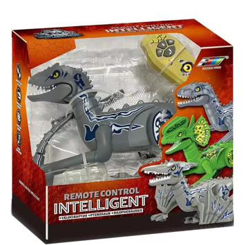 Радиоуправляемый динозавр Велоцираптор (свет, звук, АКБ) - K40-2A