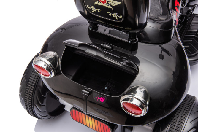 Детский трицикл / чоппер Harley 12V - HL800-BLACK