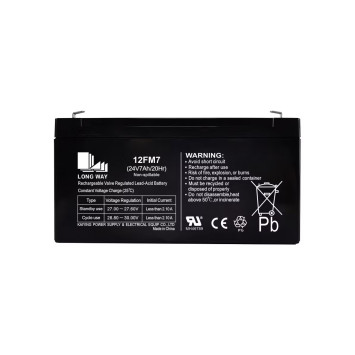 Аккумулятор Long Way 24V7Ah/20Hr - LW-12FM7