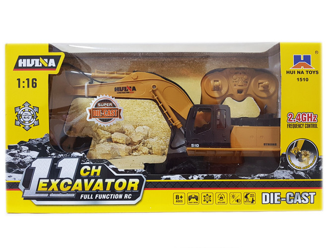 Радиоуправляемый экскаватор HUI NA TOYS масштаб 1:16 2.4G - HN1510
