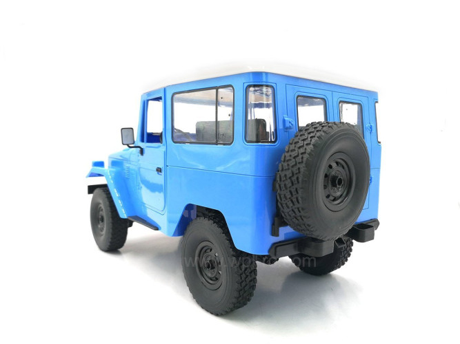 Радиоуправляемый внедорожник WPL Toyota FJ40 Blue 4WD масштаб 1:16 2.4G - WPLC-34-BLUE