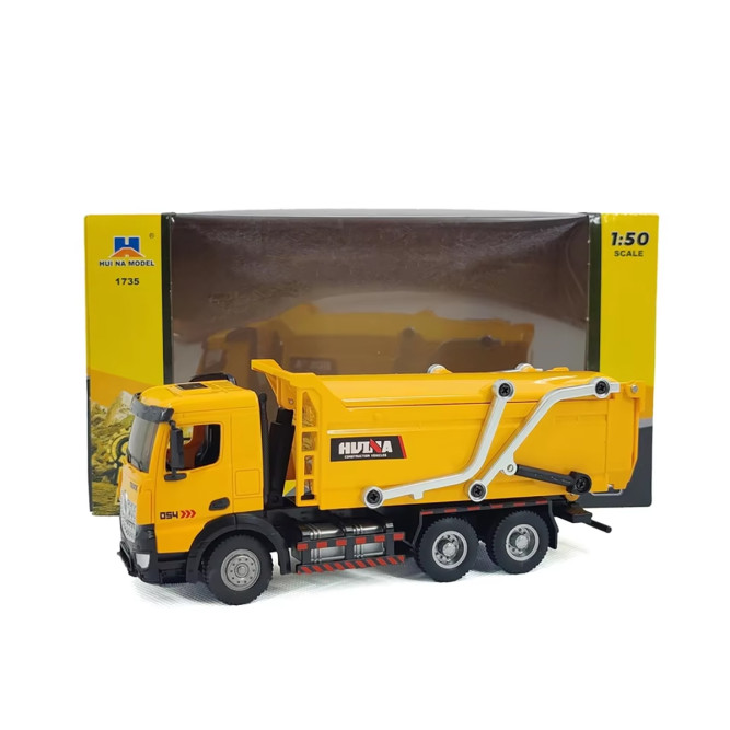 Масштабная модель самосвал Huina 1:50 - HN1735-YELLOW