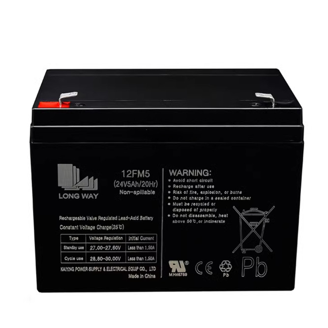 Аккумулятор Long Way 24V5Ah/20Hr - LW-12FM5