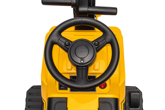 Детский электромобиль каталка 3в1 (экскаватор, каток, погрузчик) - AHL009E-YELLOW