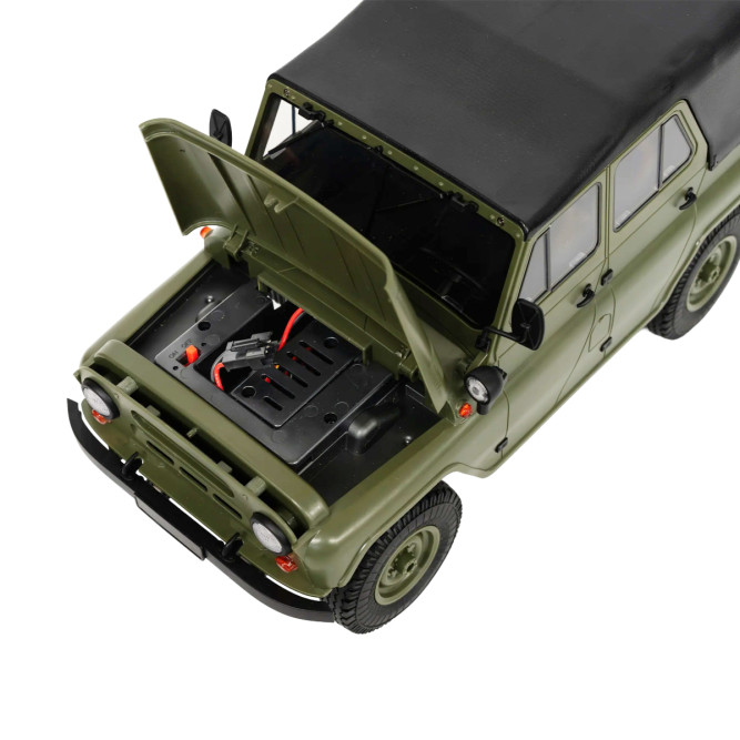 Радиоуправляемая машина УАЗ 469 зеленый 1:12 - WPLC94-GREEN