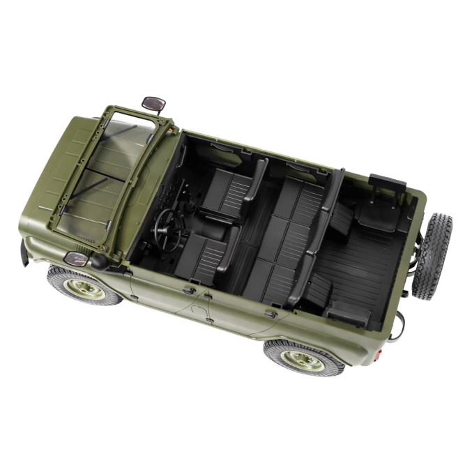 Радиоуправляемая машина УАЗ 469 зеленый 1:12 - WPLC94-GREEN