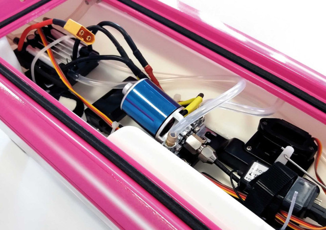 Радиоуправляемый катер Joysway Rocket V2 Brushless Deep V Speed Boat RTR - JS8651V2