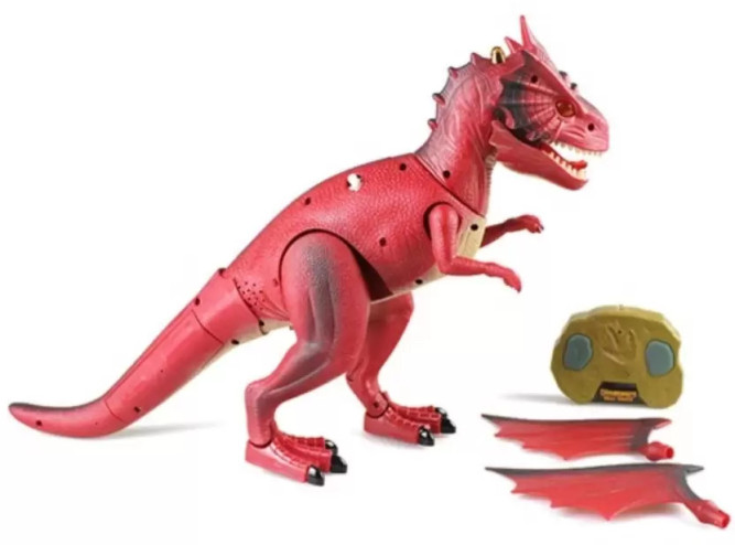 Радиоуправляемый дракон (33 см, красный, свет, звук) - 9988-RED