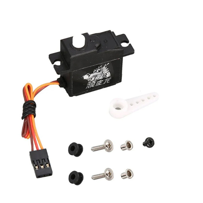 Сервопривод пластик 17г для моделей WPLB-24/C-24/C36 - WPL-ABC031