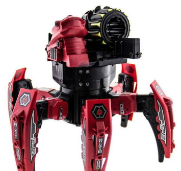 Радиоуправляемый робот-паук Space Warrior с пульками и лазерным прицелом 2.4G - KY9006-1