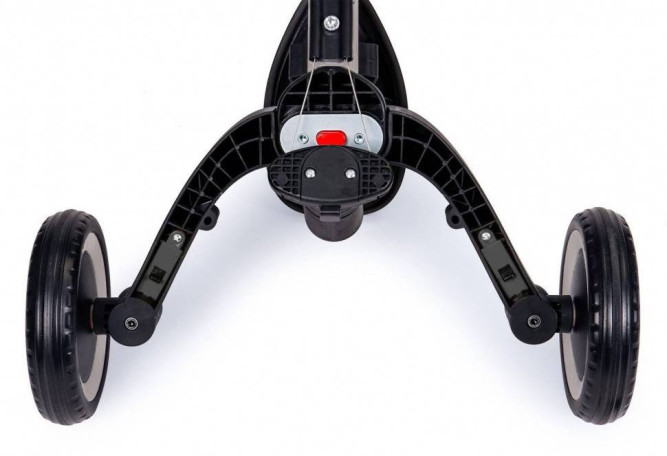 Детский беговел-велосипед 8в1 с крышей и ручкой, бежевый - TR008C-BEIGE