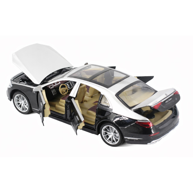 Радиоуправляемая металлическая машина Mercedes S600 1:22 - HCL-3813-BLACK