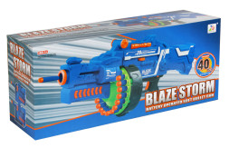 Автомат "BlazeStorm" с мягкими пулями на батарейках - 7050