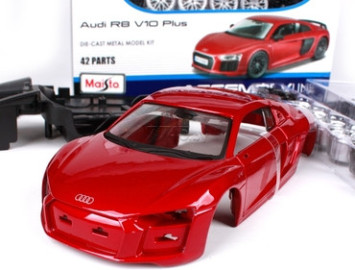 Сборная металлическая модель Maisto Audi R8 V10 Plus 1:24 - 39900