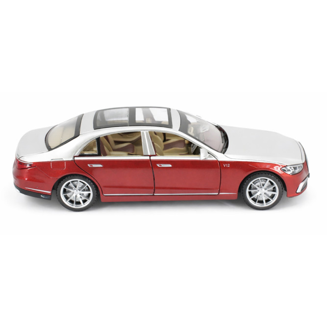 Радиоуправляемая металлическая машина Mercedes S600 1:22 - HCL-3813-RED