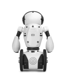 Белый робот WL toys F4 c WiFi FPV камерой, управление через APP - WLT-F4