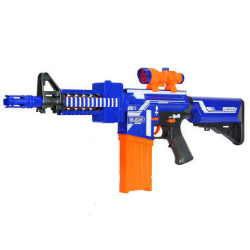 Автомат "BlazeStorm" с мягкими пулями на батарейках - 7054