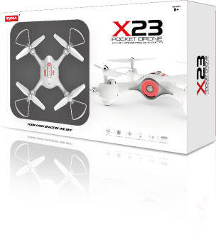 Радиоуправляемый квадрокоптер Syma X23 White 6-AXIS RTF 2.4G - X23-WHITE