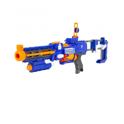 Автомат &amp;quot;BlazeStorm&amp;quot; с мягкими пулями на батарейках + лазер - 7056