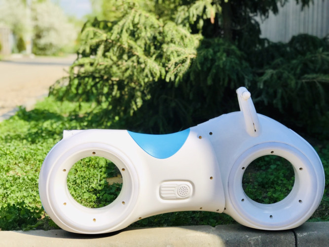 Беговел Star One Scooter - DB002-WHITE-BLUE