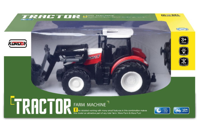 Радиоуправляемый трактор-бульдозер Huina / KoroDy (свет, акб) - KD6632