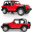 Радиоуправляемый джип MZ JEEP Robicon Red 1:9 - MZ-2060