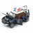 Радиоуправляемая металлическая полицейская машина Land Rover Defender 1:22 - HCL-3610-BLACK