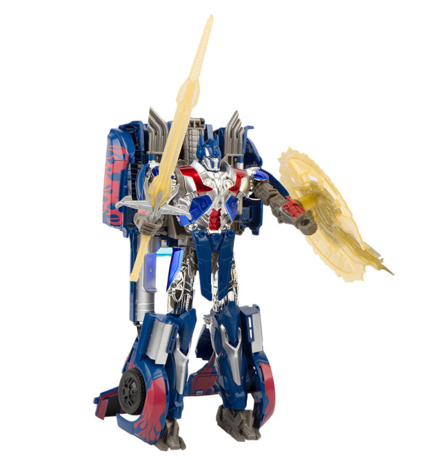 Робот-трансформер стальной &amp;#039;&amp;#039;Грузовик (щит и меч)&amp;#039;&amp;#039; 35 см - J8070/8004B