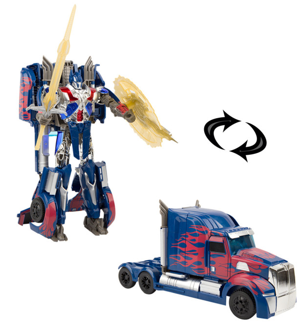 Робот-трансформер стальной &amp;#039;&amp;#039;Грузовик (щит и меч)&amp;#039;&amp;#039; 35 см - J8070/8004B