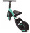 Детский беговел-велосипед 6в1 с родительской ручкой, зеленый - TR008-CYAN