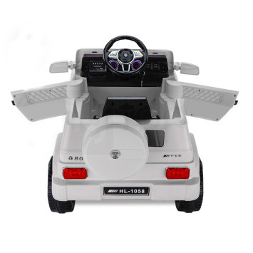 Детский электромобиль Mercedes G Style 12V - HL-1058-WHITE