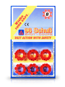 Пистоны Sohnie-wicke 8 зарядов, 12 колец (96 выстрелов) - SW0231