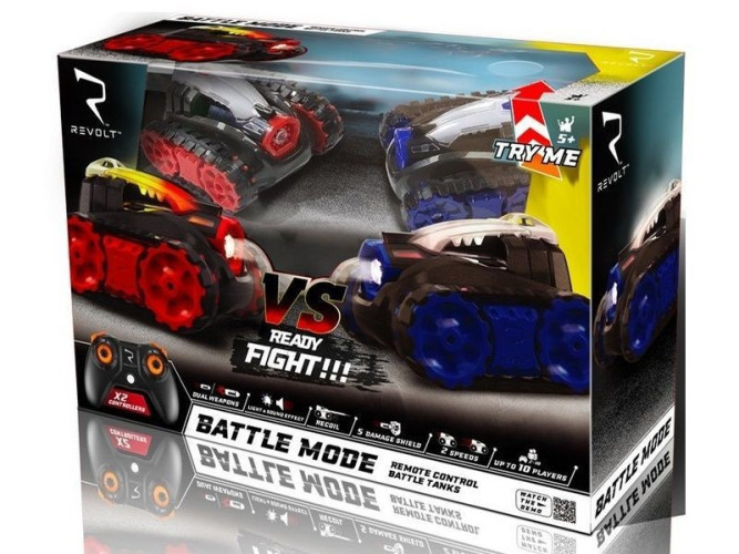 Радиоуправляемый танковый бой Revolt - TG1004T