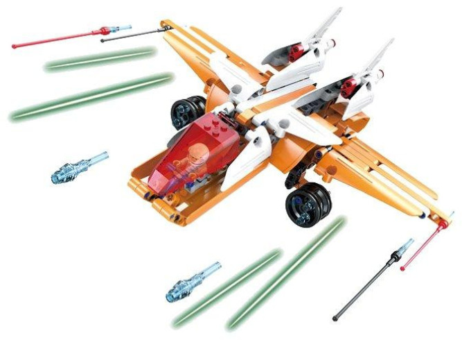 Конструктор Cada Звездный истребитель, 287 деталей - C54006W