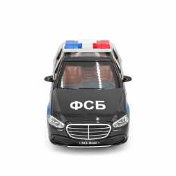 Радиоуправляемая металлическая полицейская машина Mercedes S600 1:22 - HCL-3613-BLACK