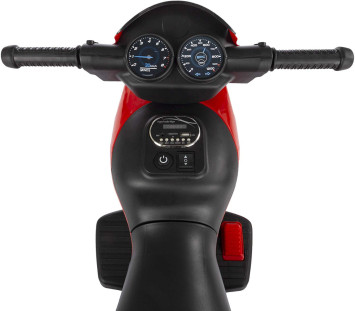 Детский мотоцикл на аккумуляторе Y-MAXI Police Red - SW198A-RED